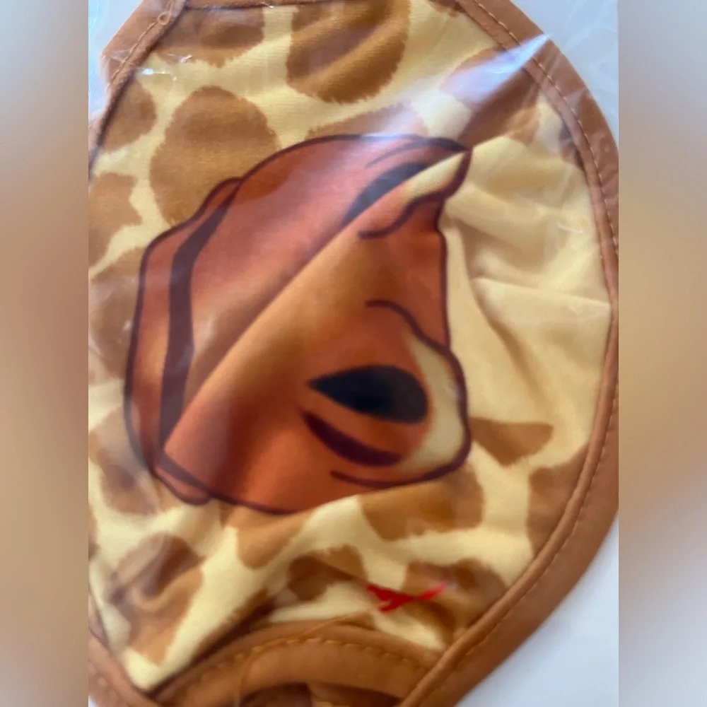Wild Republic Kids Reusable Face Masks 2-Pack Penguin & Giraffe NWT